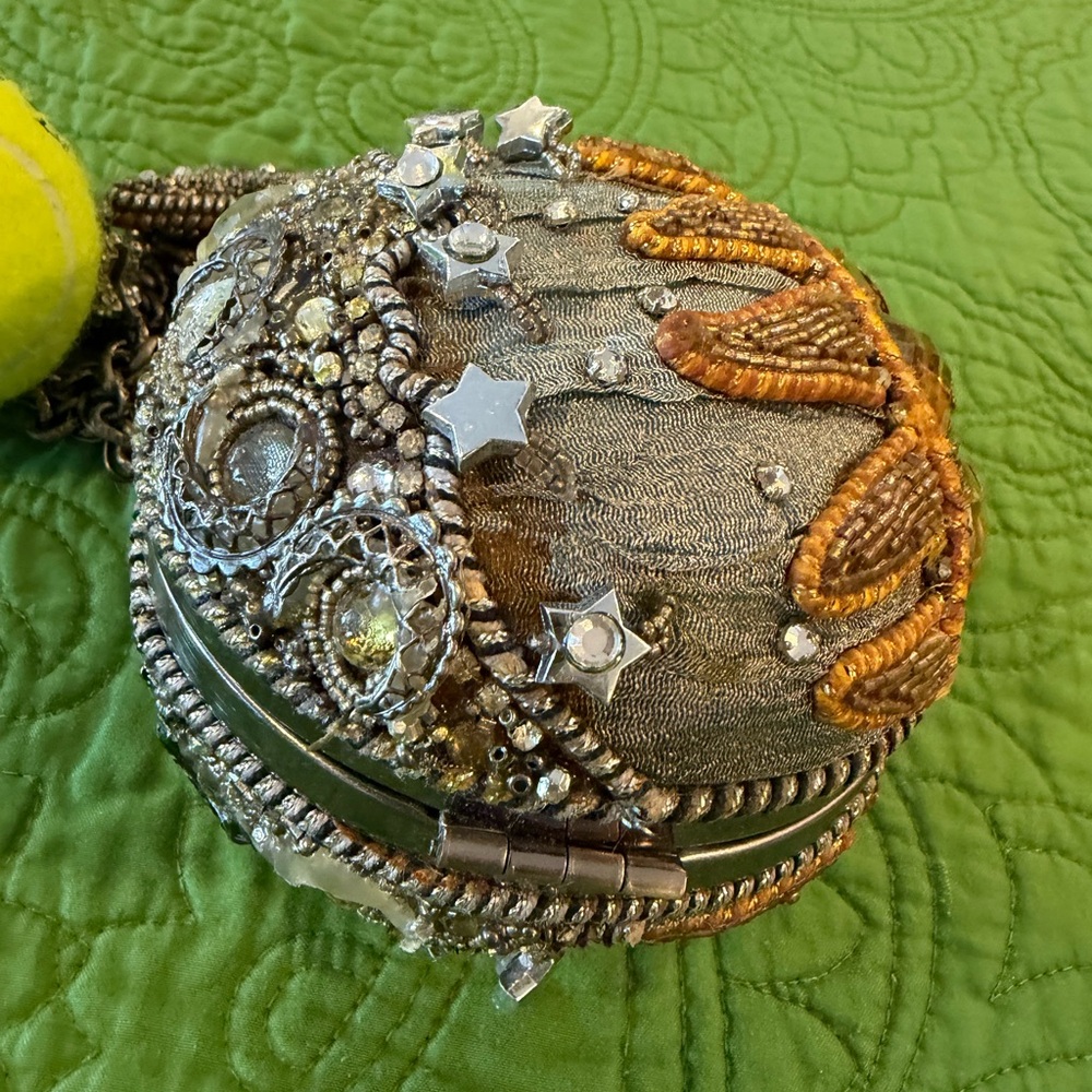 Mary Frances Star and Moon Evening Bag